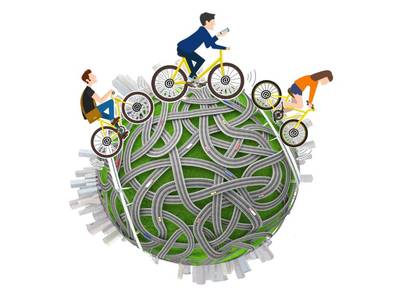 野蠻生長(zhǎng)致“單車圍城”如何破？多地巧施“電子圍欄”破解治理難題